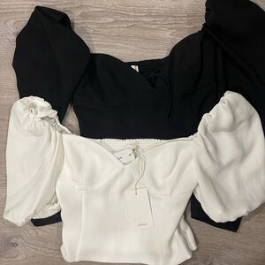 SOLD Aritzia wilfred Novella Blouses